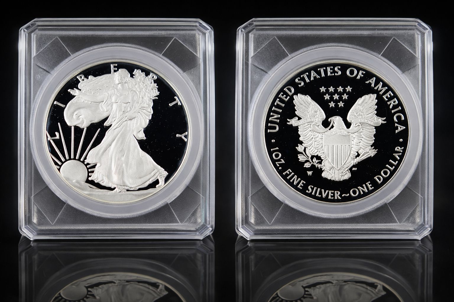 Proof Silver Eagle – 1 oz Silver – Individual Coin