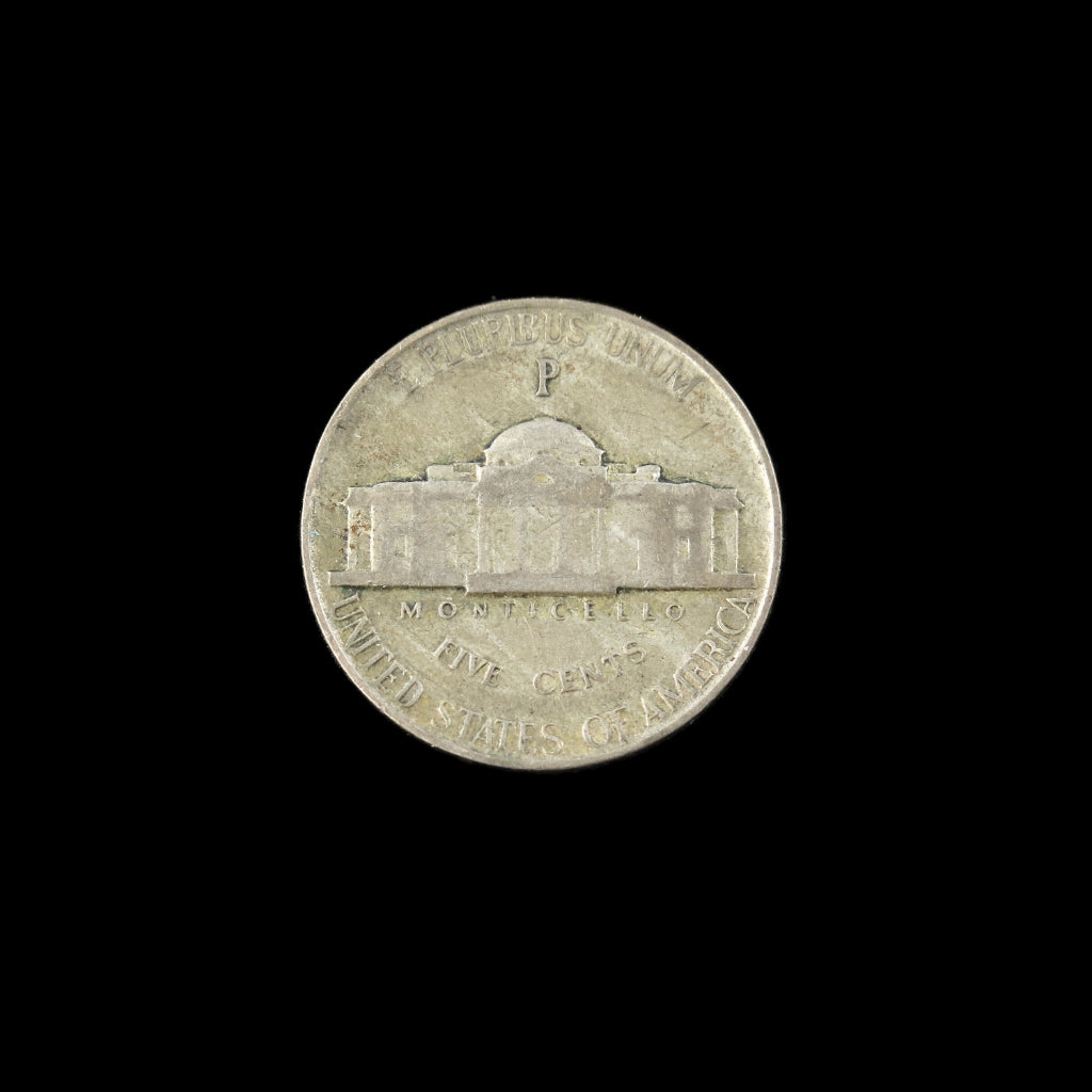 Bulk lot of 20 circulated War Nickels from Black Market LLC, containing over 1 oz of 35% silver, vintage U.S. coins.
