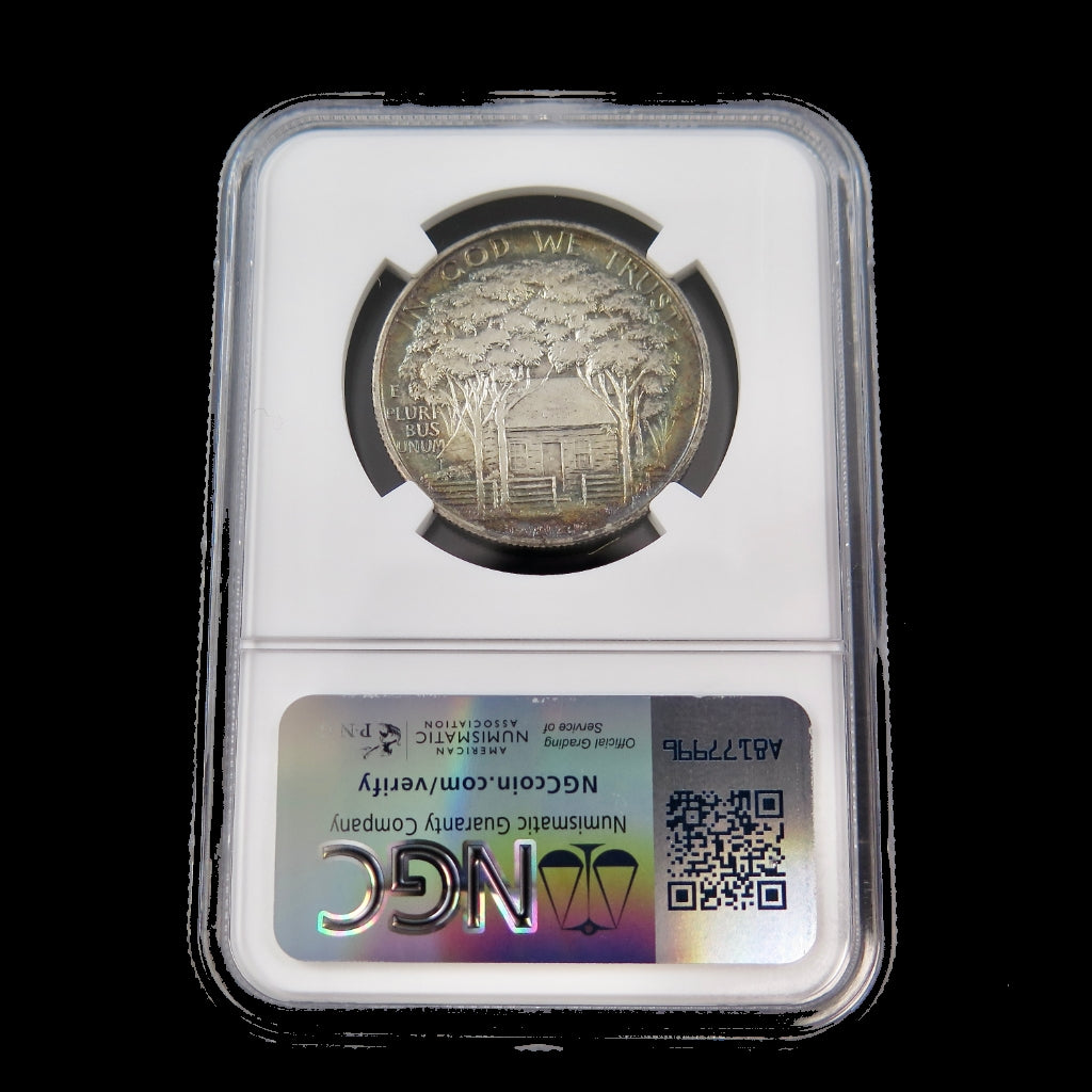 1922 Grant Memorial Half Dollar – No Star – NGC MS63 – Silver Commemorative - Black Market LLC