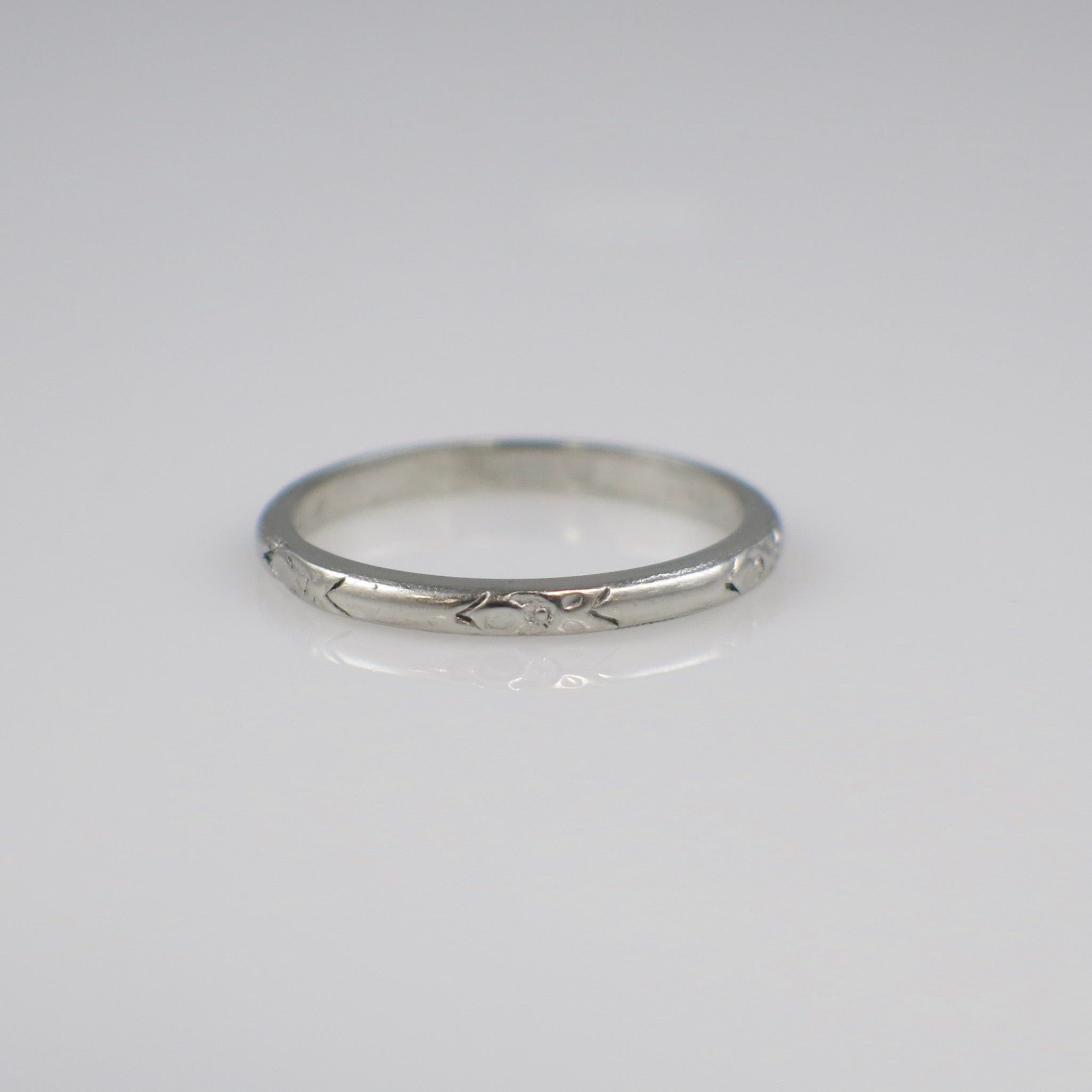 Platinum 2mm Classic Wedding Band Size 7 - Black Market LLC