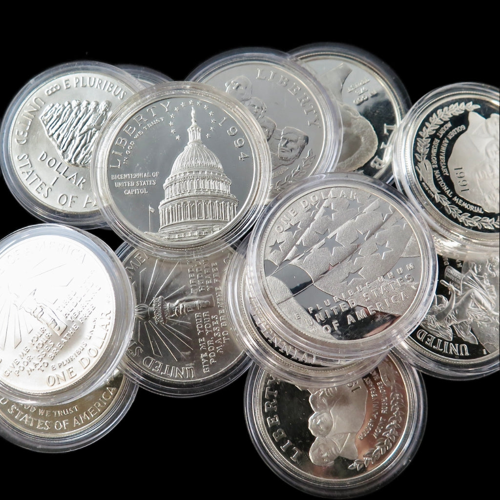 Modern Commemorative Silver Coin – Mixed Issue – Individual Coin