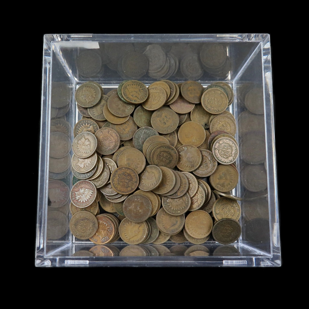 Indian Head Cent Rolls – 50 Coins – Circulated – Bulk U.S. Coinage