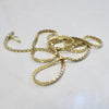 14K Yellow Gold Flat Box Chain Necklace | 20 Inch, 2.5 mm Wide, 13g Vintage Unisex - Black Market LLC