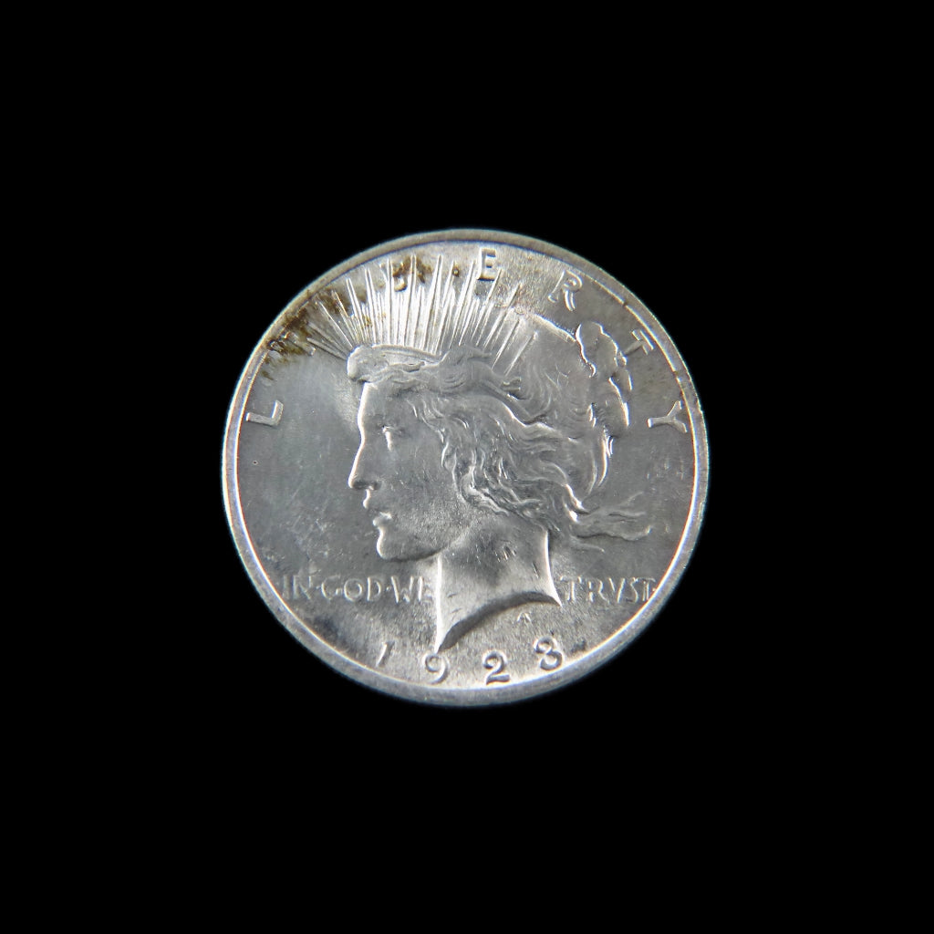 1923 Peace Silver Dollar – MS – Nice Luster – Raw U.S. Silver Coin - Black Market LLC