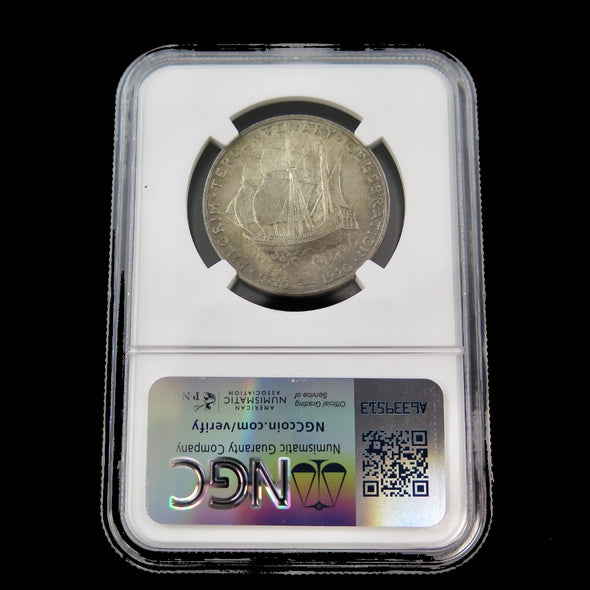 1920 Pilgrim Tercentenary MS65 Half Dollar Silver Commemorative