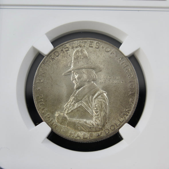 1920 Pilgrim Tercentenary MS65 Half Dollar Silver Commemorative