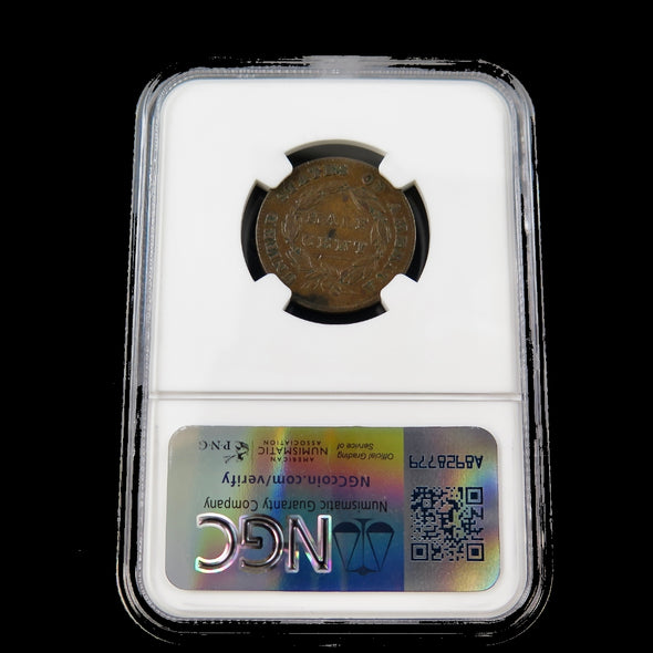 1832 Classic Head Half Cent – NGC VF35 BN – Early U.S. Copper Coin