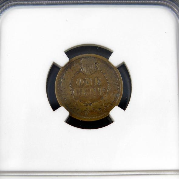 1894/1894 Indian Head Cent – FS-301 Repunched Date – NGC Good Details – Early U.S. Copper Coin