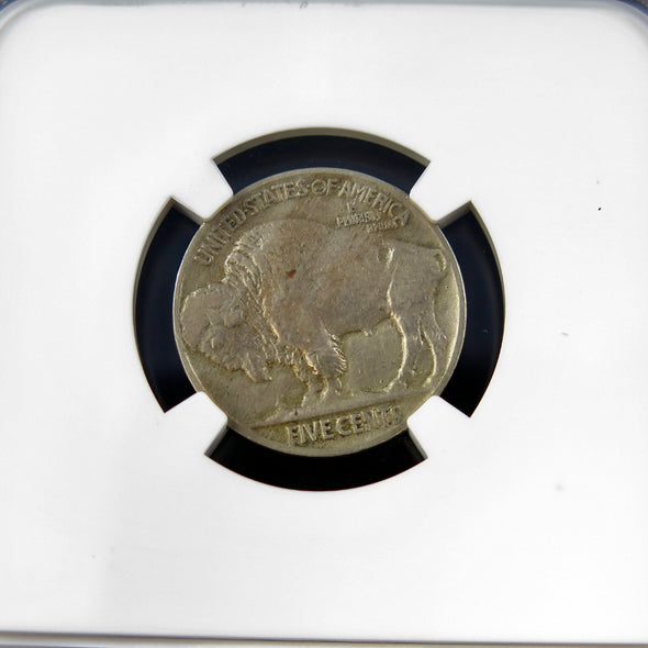 1917 Buffalo Nickel – Two Feathers Variety – NGC VF Details – Early U.S. Five Cent Coin