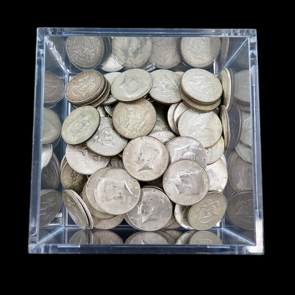40% Silver Kennedy Half Dollars $1 Face Value (2 Coins)