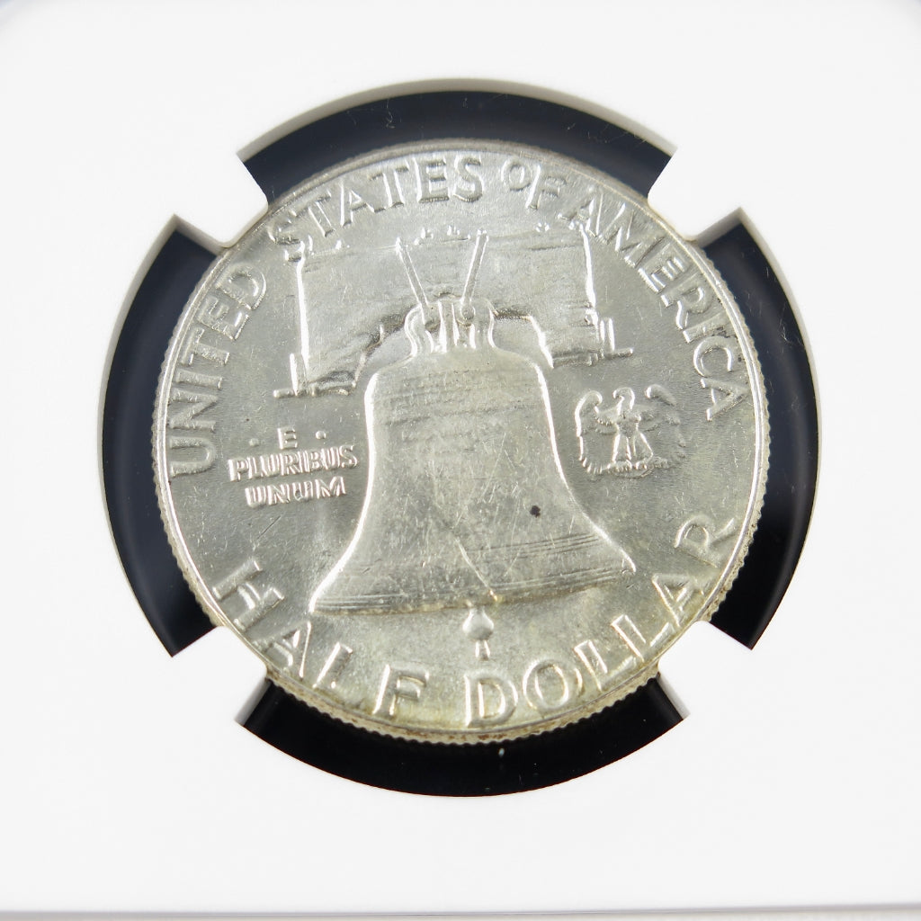 1951 Franklin Half Dollar – Bugs Bunny Variety – NGC MS61 – Certified U.S. Silver Coin - Black Market LLC