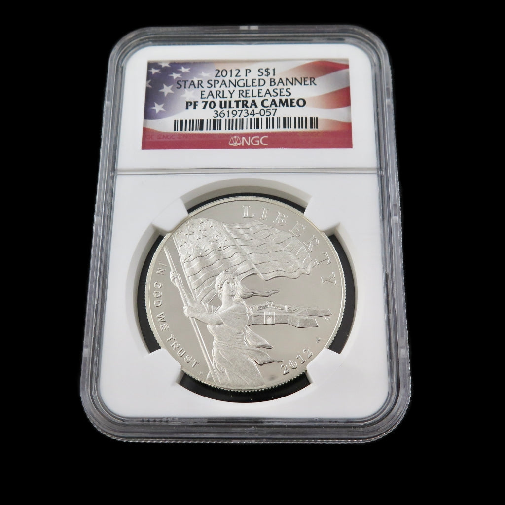 2012-P Star Spangled Banner Dollar PF70 NGC