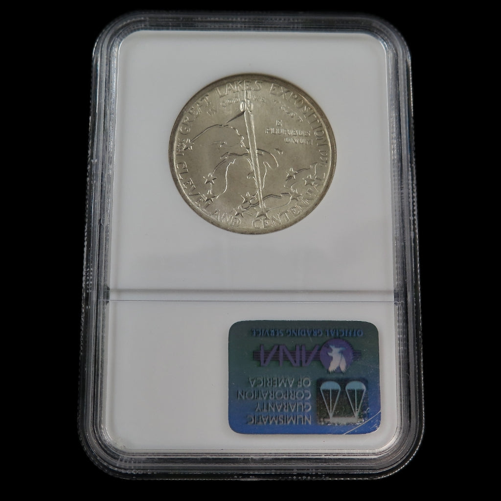 1936 Cleveland Centennial Half Dollar – NGC MS64 – Silver Commemorative - Black Market LLC