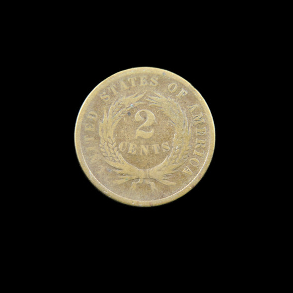 1866 Two Cent Piece