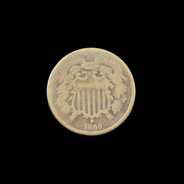 1866 Two Cent Piece