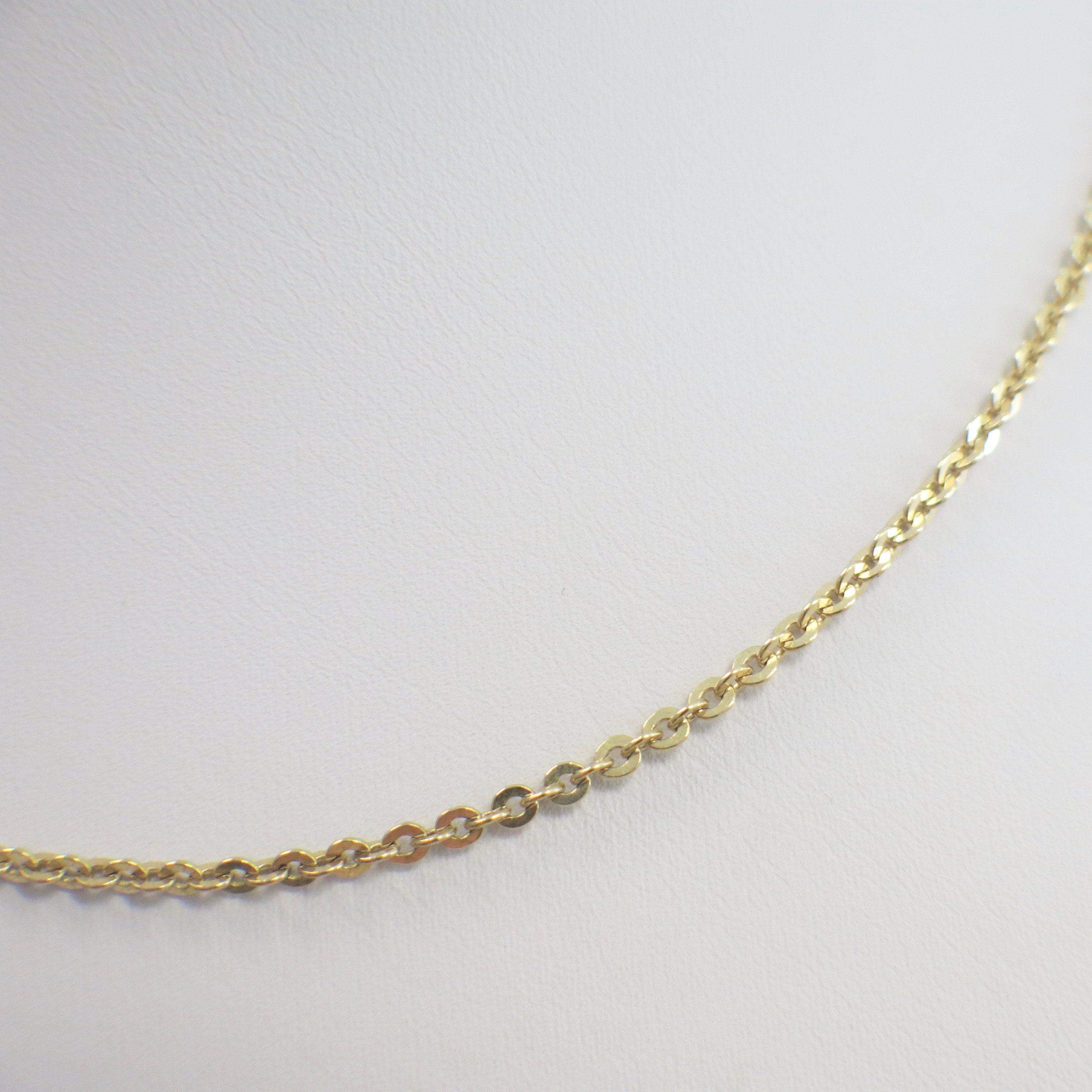 14K Yellow Gold Chain Necklace – 20" Solid Gold, 2.6 mm, 8.2 g - Black Market LLC