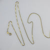14K Yellow Gold Box Chain Necklace – 20 Inch 0.9mm Fine Gold Chain - Black Market LLC