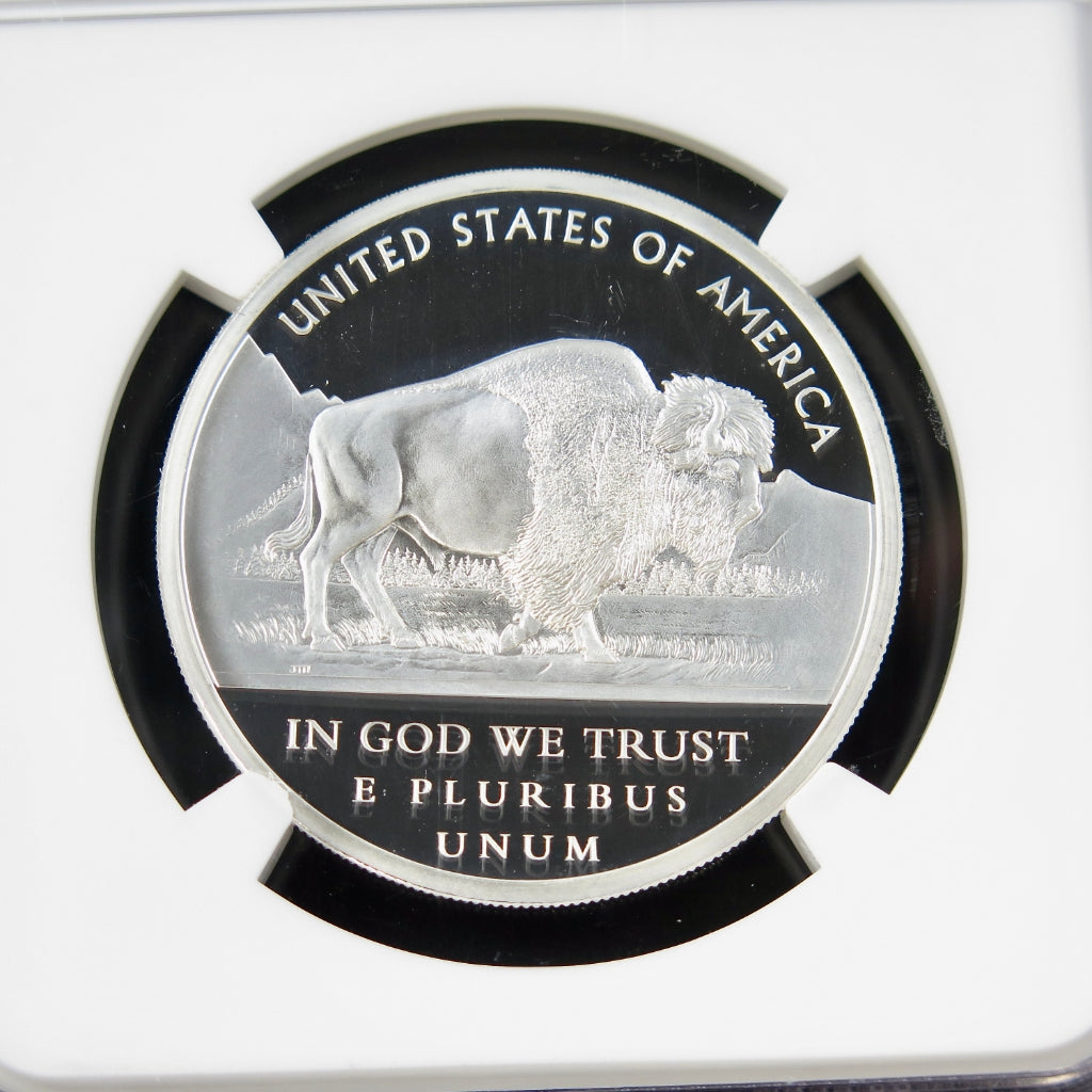 2017 Saint-Gaudens Commemorative – Teddy Roosevelt Rider – 1 oz Silver – NGC PF70 Ultra Cameo – Mercanti Signed - Black Market LLC