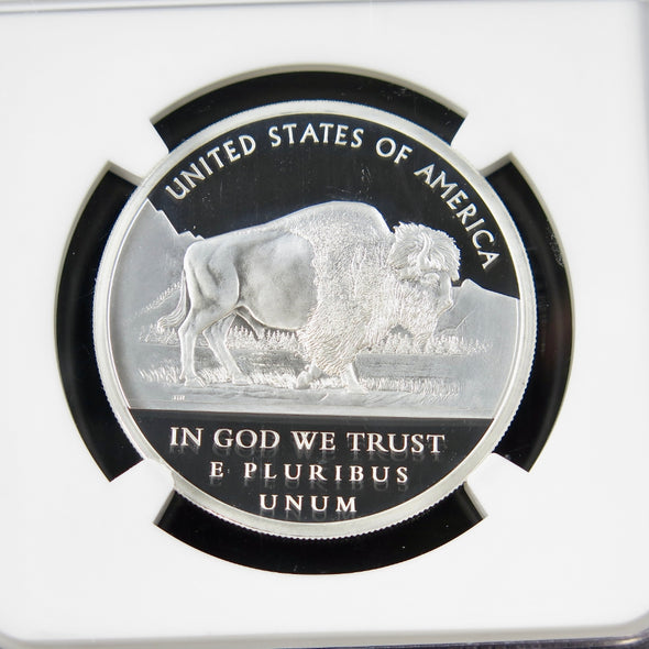 2017 Saint-Gaudens Commemorative – Teddy Roosevelt Rider – 1 oz Silver – NGC PF70 Ultra Cameo – Mercanti Signed