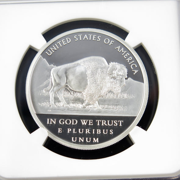 2017 Saint-Gaudens Commemorative – Teddy Roosevelt Rider – 1 oz Silver – NGC PF70 Ultra Cameo – Mercanti Signed