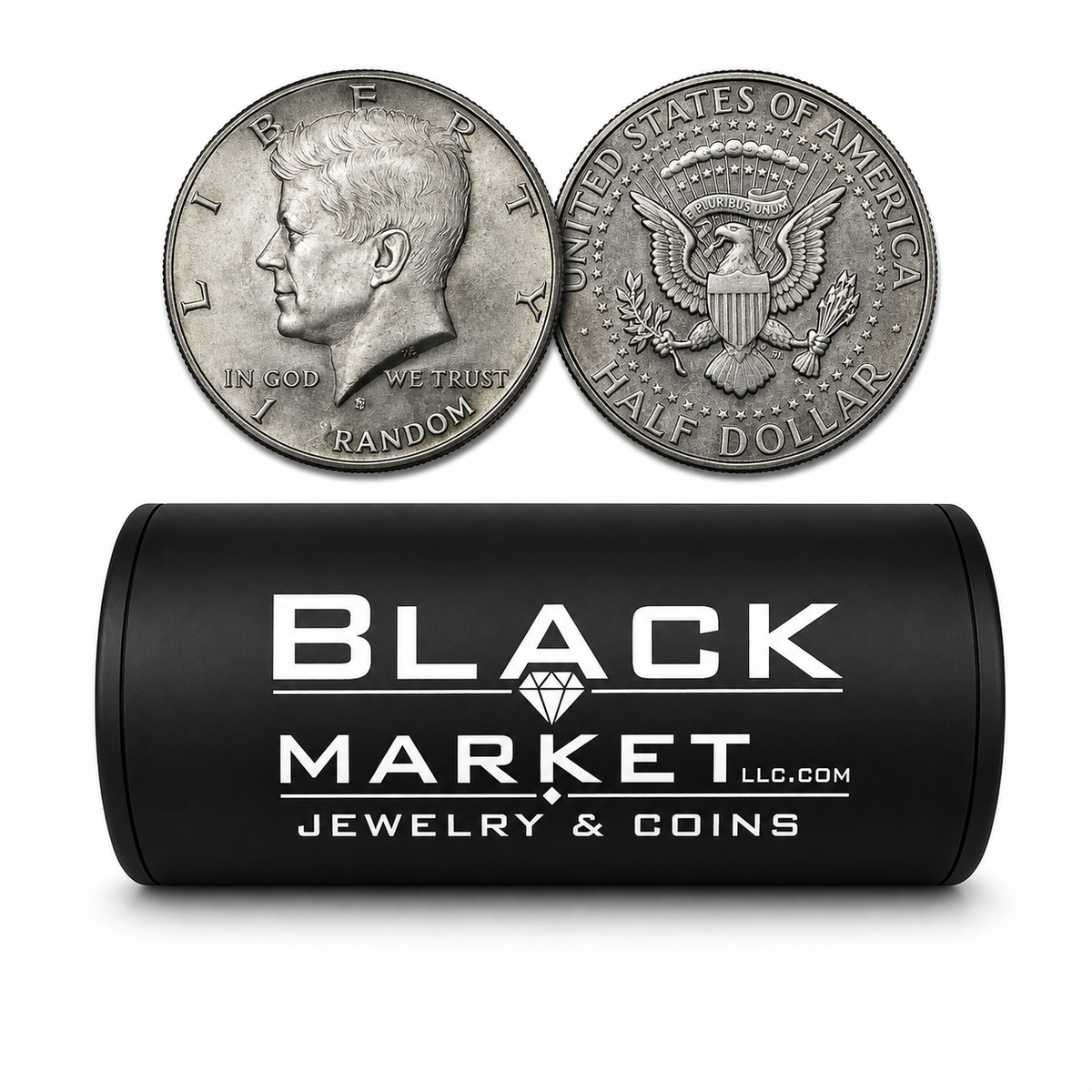 40% Silver Kennedy Half Dollars $1 Face Value (2 Coins)