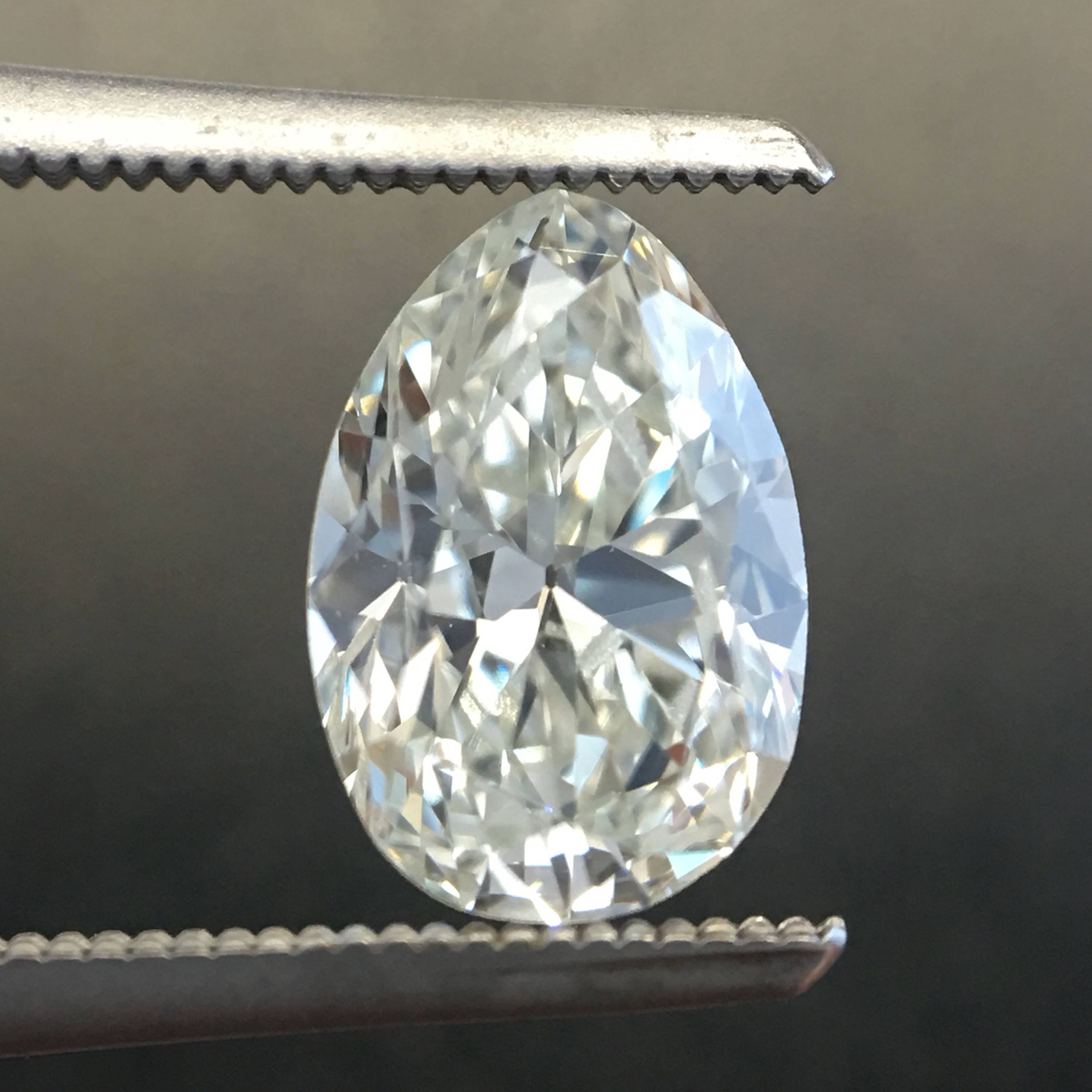 GIA Certified 0.81 CT Pear Cut Diamond – VS1 Clarity, J Color, Loose Stone - Black Market LLC