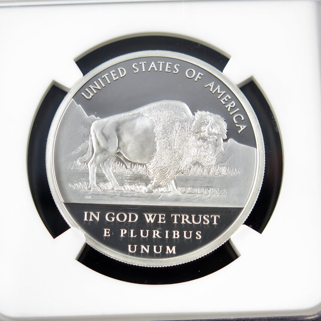 2017 Saint-Gaudens Commemorative – Teddy Roosevelt Rider – 1 oz Silver – NGC PF70 Ultra Cameo – Mercanti Signed - Black Market LLC