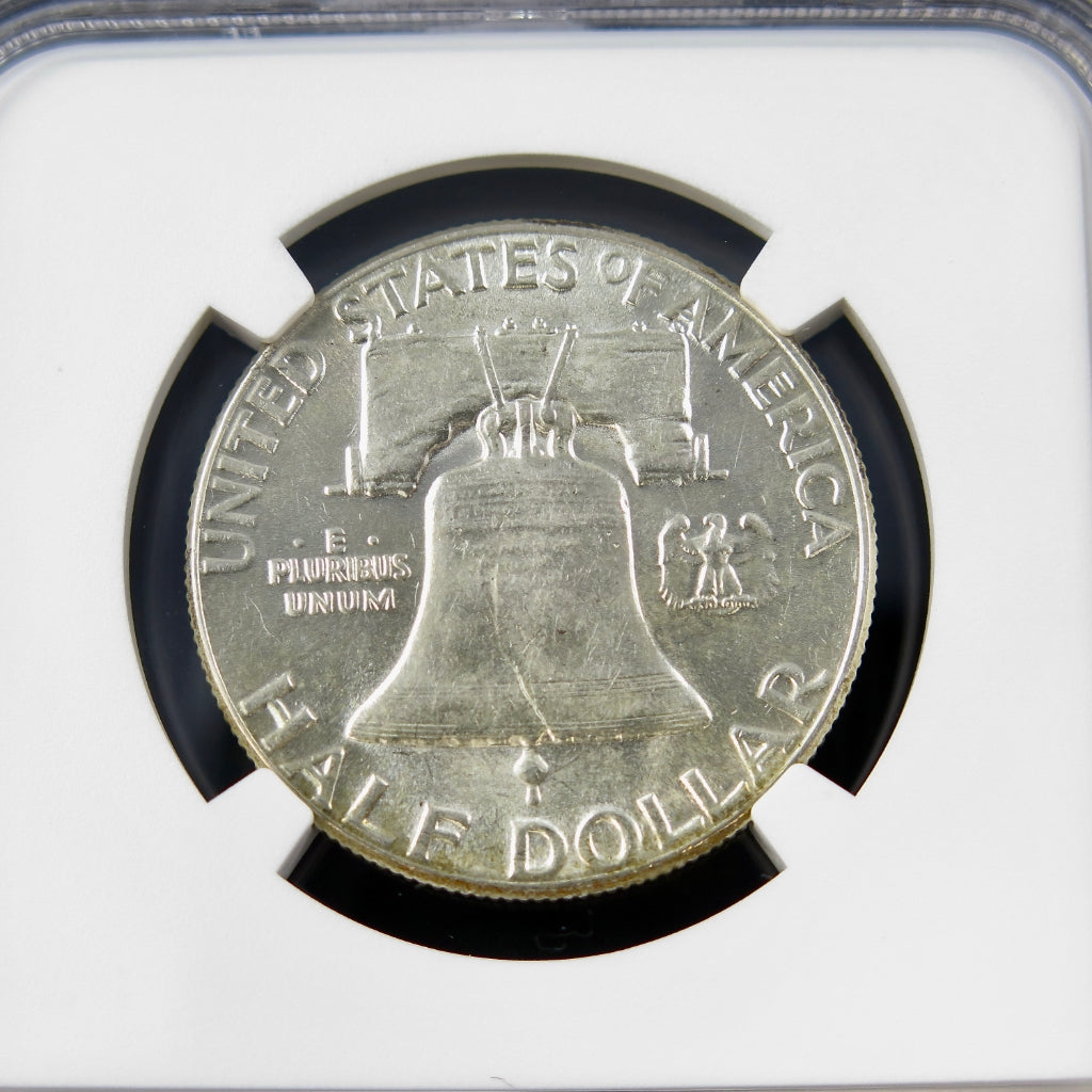 Franklin Half Dollar 1951 Bugs Bunny AU58 NGC