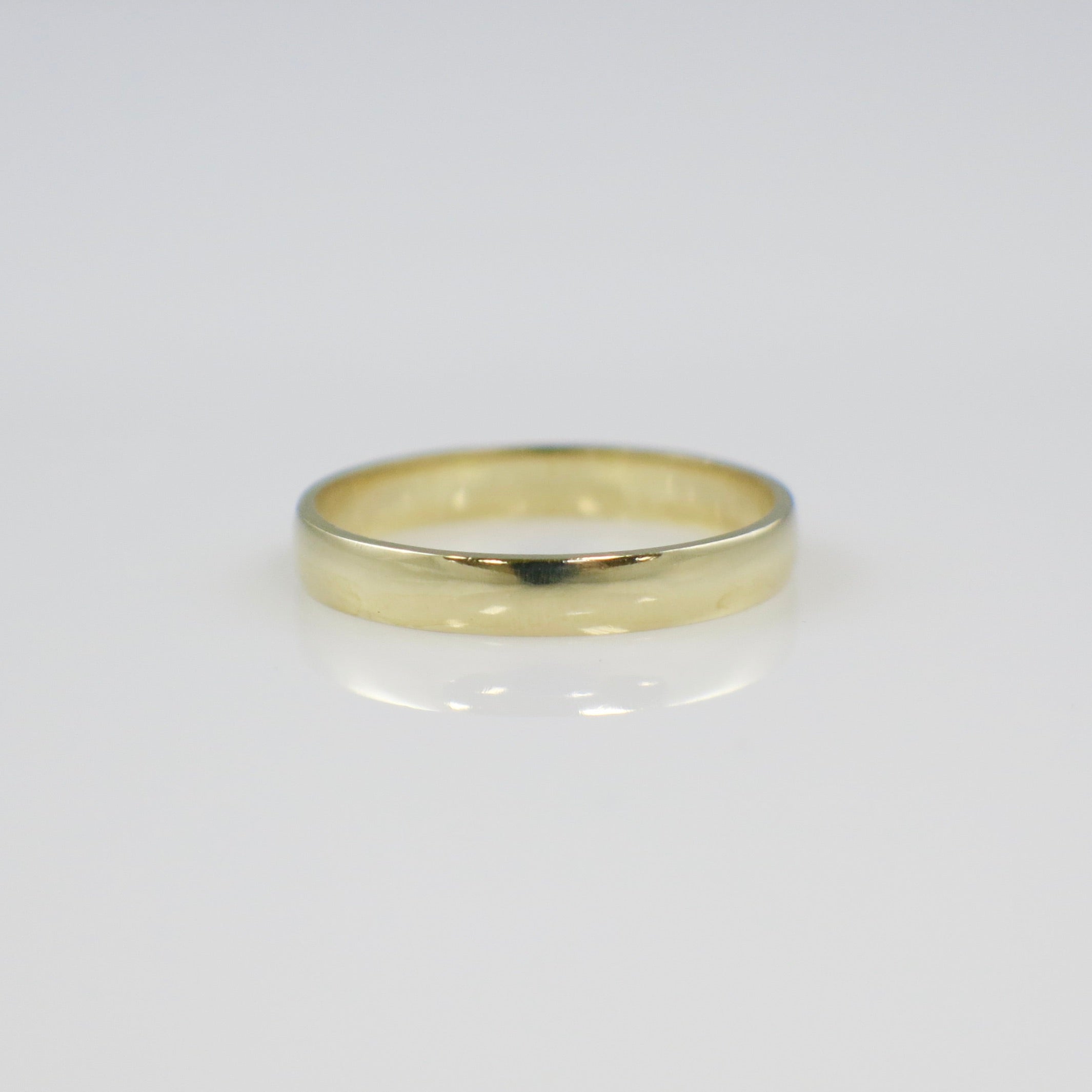 14K Yellow Gold Wedding Band – 3MM Classic Gold Ring, Size 7 - Black Market LLC