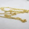 14K Yellow Gold Oval Curb Chain Necklace – 24", 2.2 mm, 7.3 g - Black Market LLC