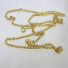 14K Yellow Gold Oval Curb Chain Necklace – 24", 2.2 mm, 7.3 g - Black Market LLC