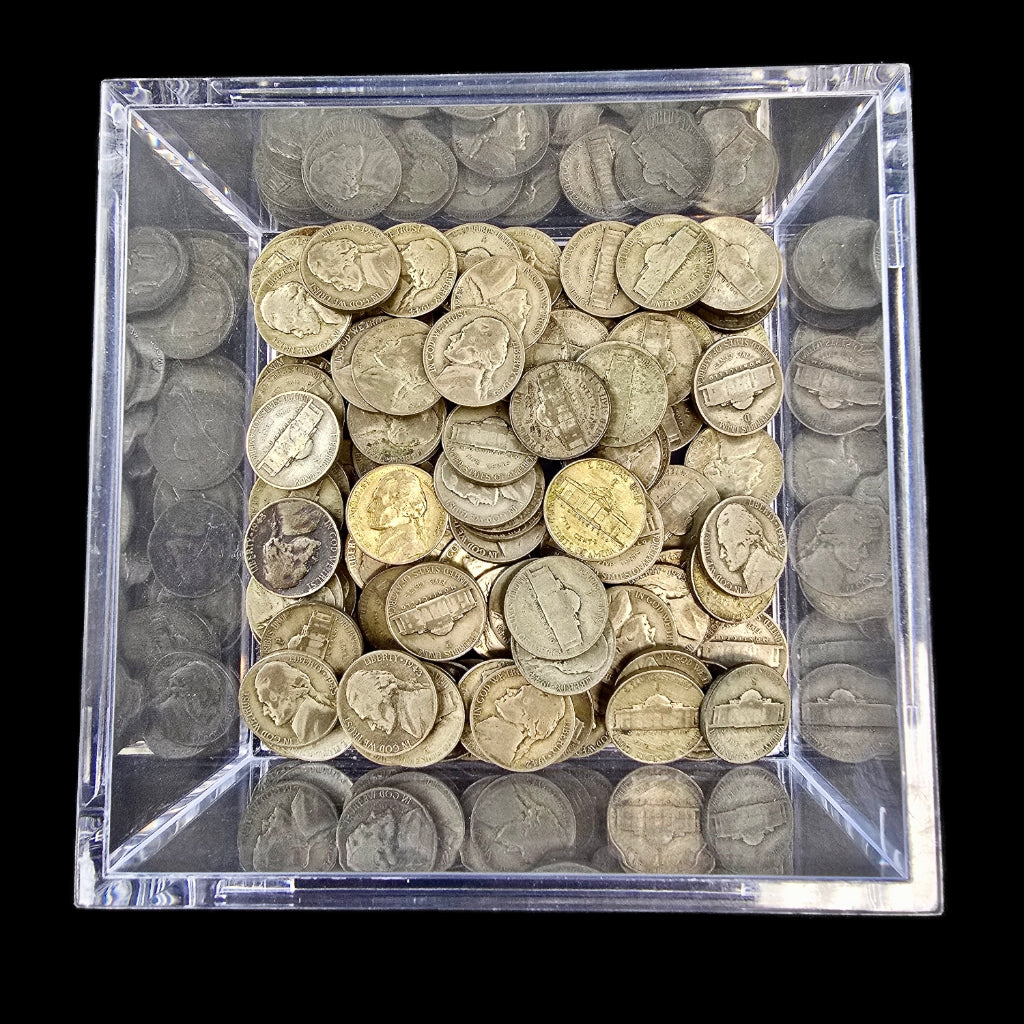 35% Silver War Nickels – $1 Face Value (20 Coins) – Circulated U.S. Silver Coinage