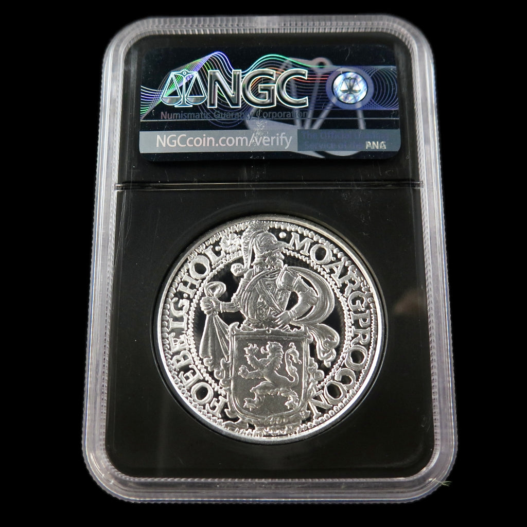 2020 Piedfort Lion Dollar – 2 oz Silver – NGC PF70 UC – Early Releases – Moy Signed