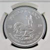 2019 South Africa 1 oz Silver Krugerrand – NGC MS69 – South African Mint Bullion Coin - Black Market LLC