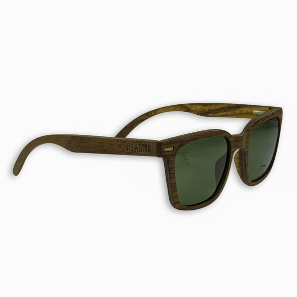 Ella Bing Haberdashery - Polarized Wood Sunglasses