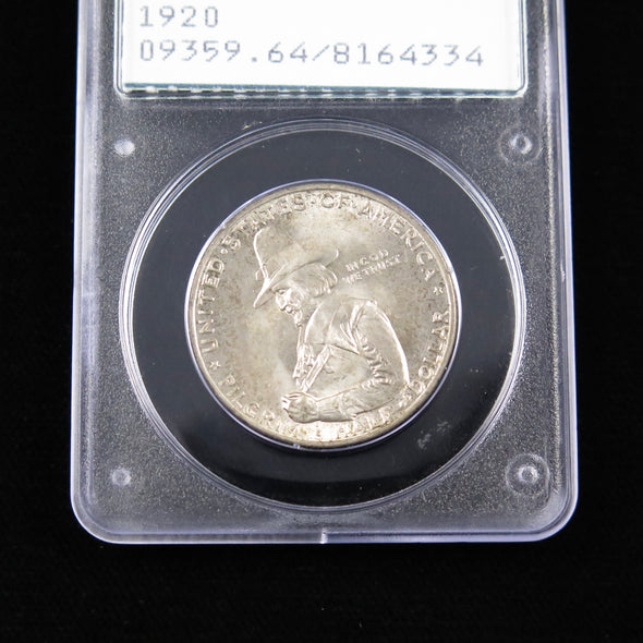 1920 Pilgrim Tercentenary Half Dollar Commemorative PCGS MS64