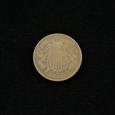 1868 Two Cent Piece