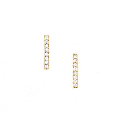 MOD + JO - Stud Earrings - Blakely Bar Studs