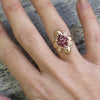 Ruby and Diamond 18K Ring