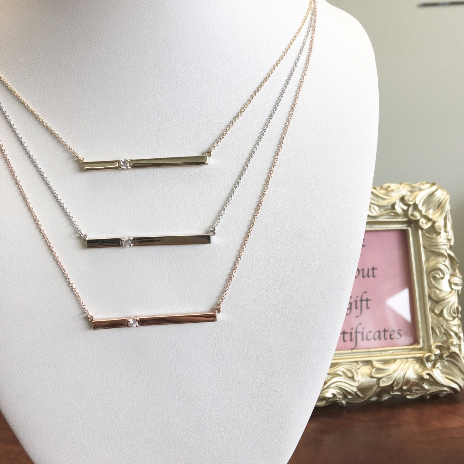 14k Gold Initial Heart Necklace - Zoe Lev Jewelry