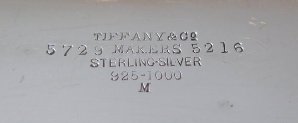 Tiffany & Company Chrysanthemum Sterling Silver Platter 