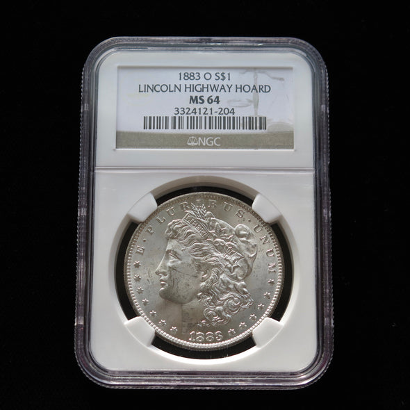 1883 O Morgan Silver Dollar Coin NGC MS64
