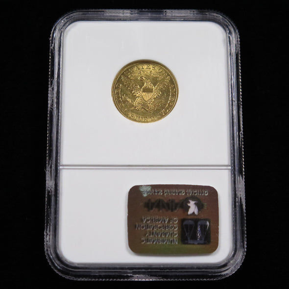 1904 Liberty Head 5 Dollar Gold Coin NGC MS62
