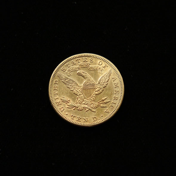1897  10 Dollar Liberty Head Eagle Gold Coin