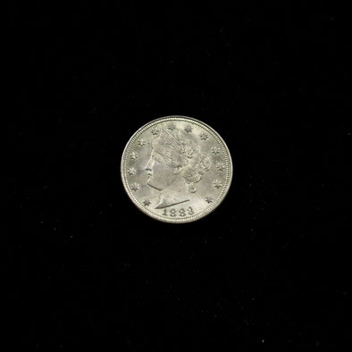 1883 Liberty Nickel No Cents