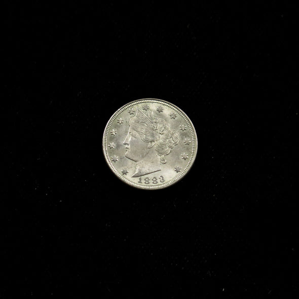 1883 Liberty Nickel No Cents
