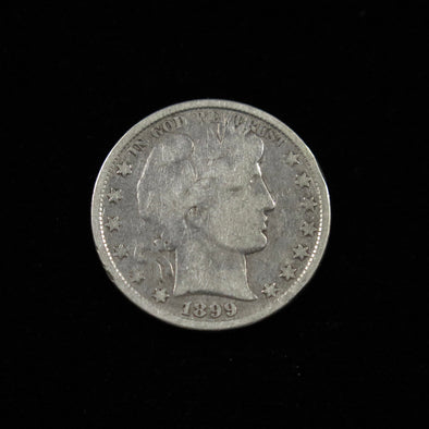 1899 Barber Head Half Dollar