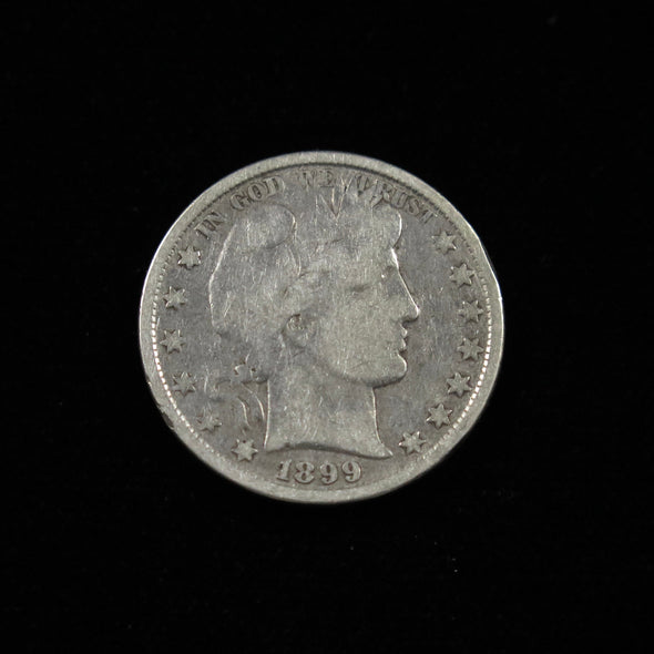 1899 Barber Head Half Dollar