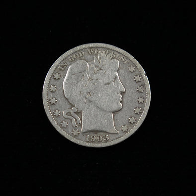 1903 S Barber Head Half Dollar