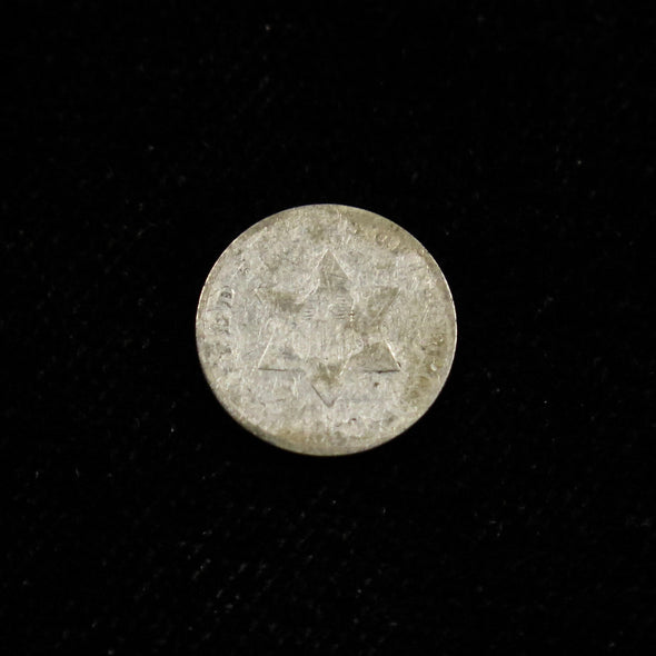 1853 Three Cent Silver Trimes